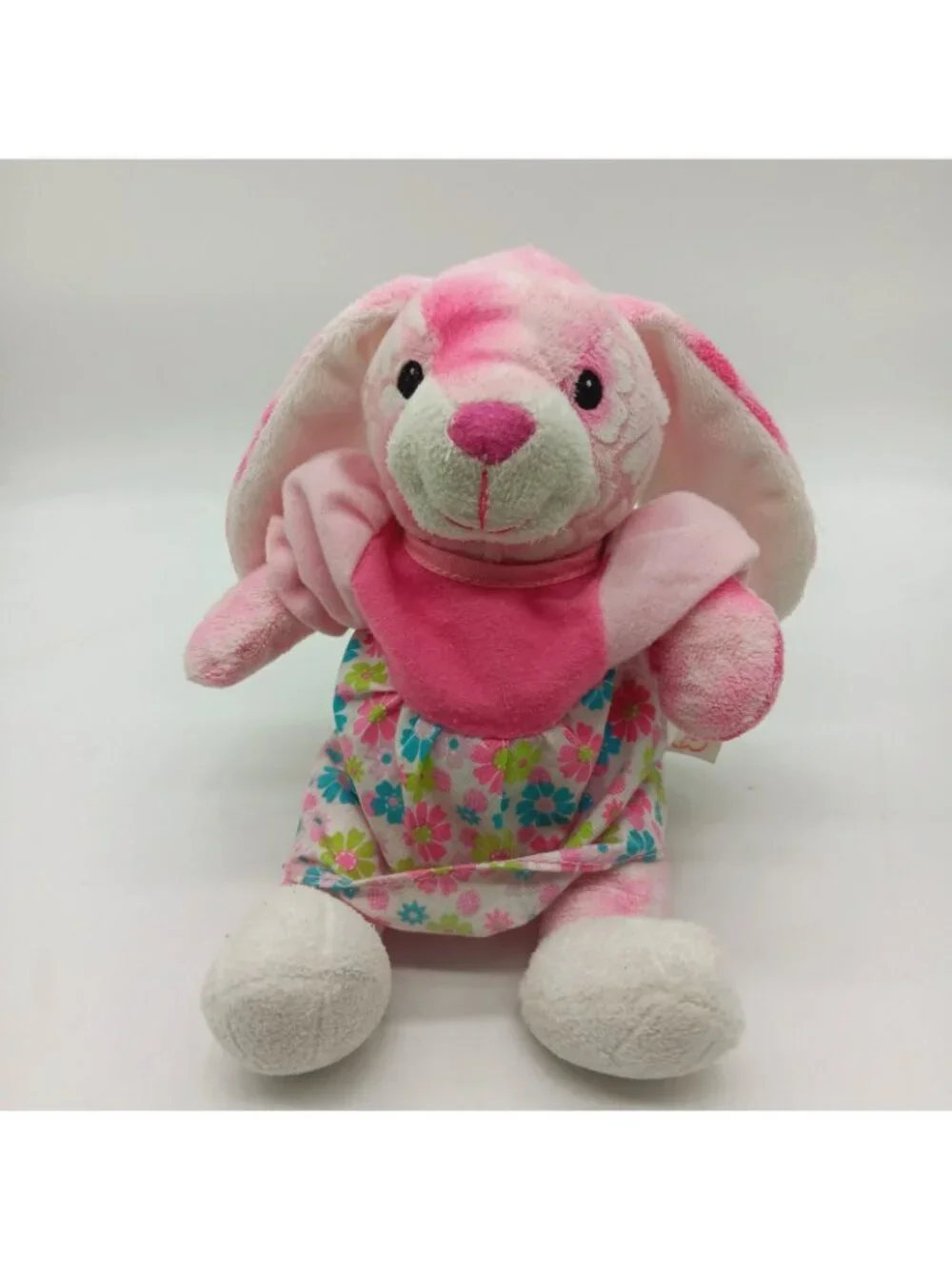 Inter American Baby First Bunny Rabbit Plush Pink Floral 7